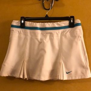 White Nike Skort